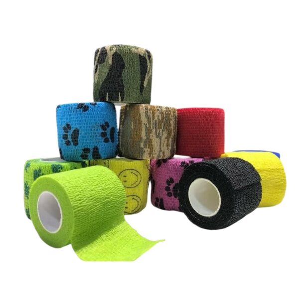 TATTOO COHESIVE TAPE TATTOO MACHINE HOLDER WRAP SIZE 2 INCHES 12 PCS