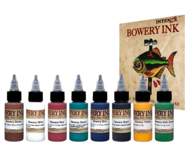 INTENZE BOWERY INK SET 1 OZ 8 PCS